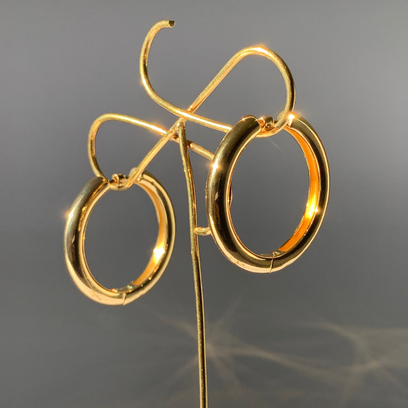 Argola Redonda Lisa